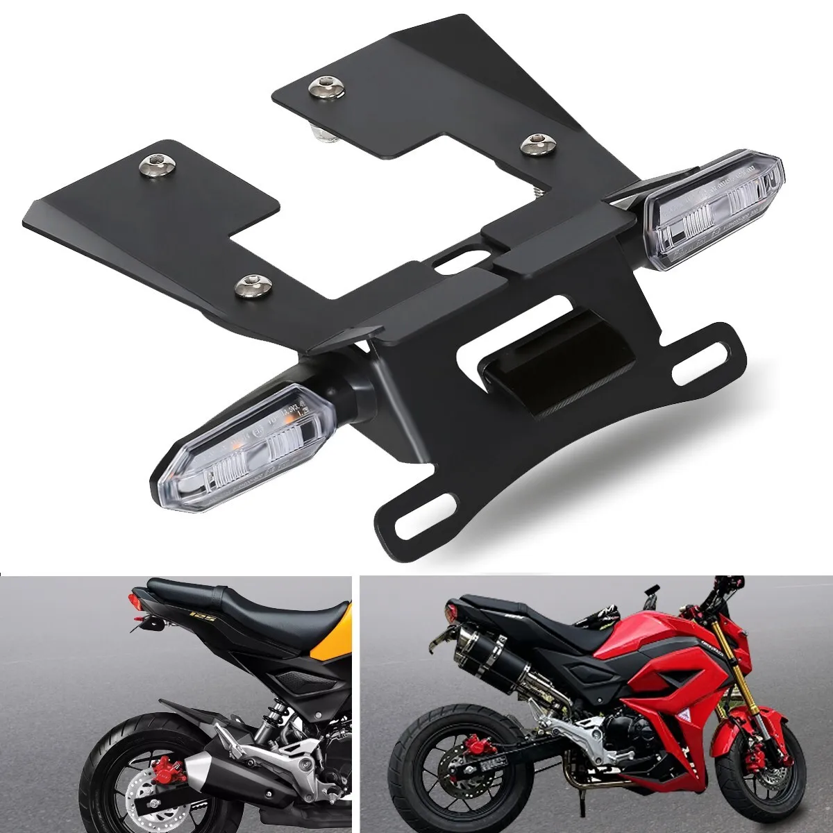 

Honda MSX 125 Grom 2016-2020 светодиодный комплект указателей поворота для устранения крыльев мотоцикла Tail Tidy