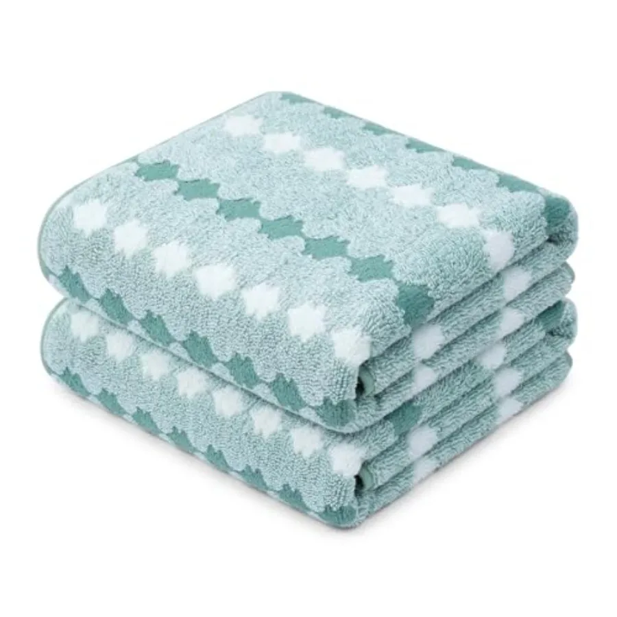 

Microfiber Bath Towels 2-Pack,Ultra Absorbent and Quick-Dry Lightweight Travel Towels for Gym, Yoga, Sports and Spa Fits Body a