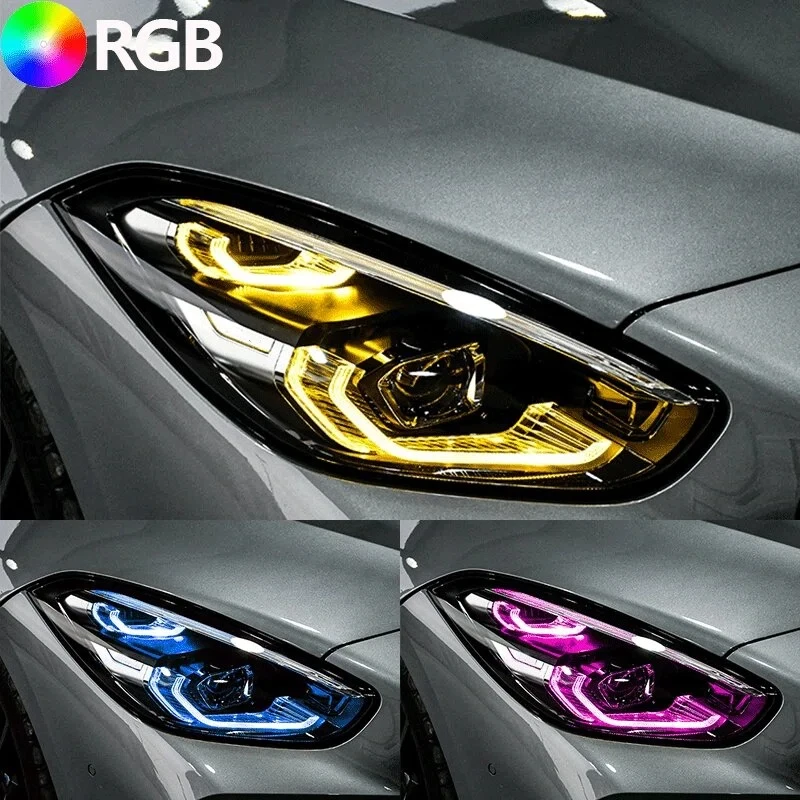 J ONE Car Accessories Drl Rgb Colour Control By Phone Led Drl Rgb For BMW G29 Z4 2018-UP Led Lights For Car
