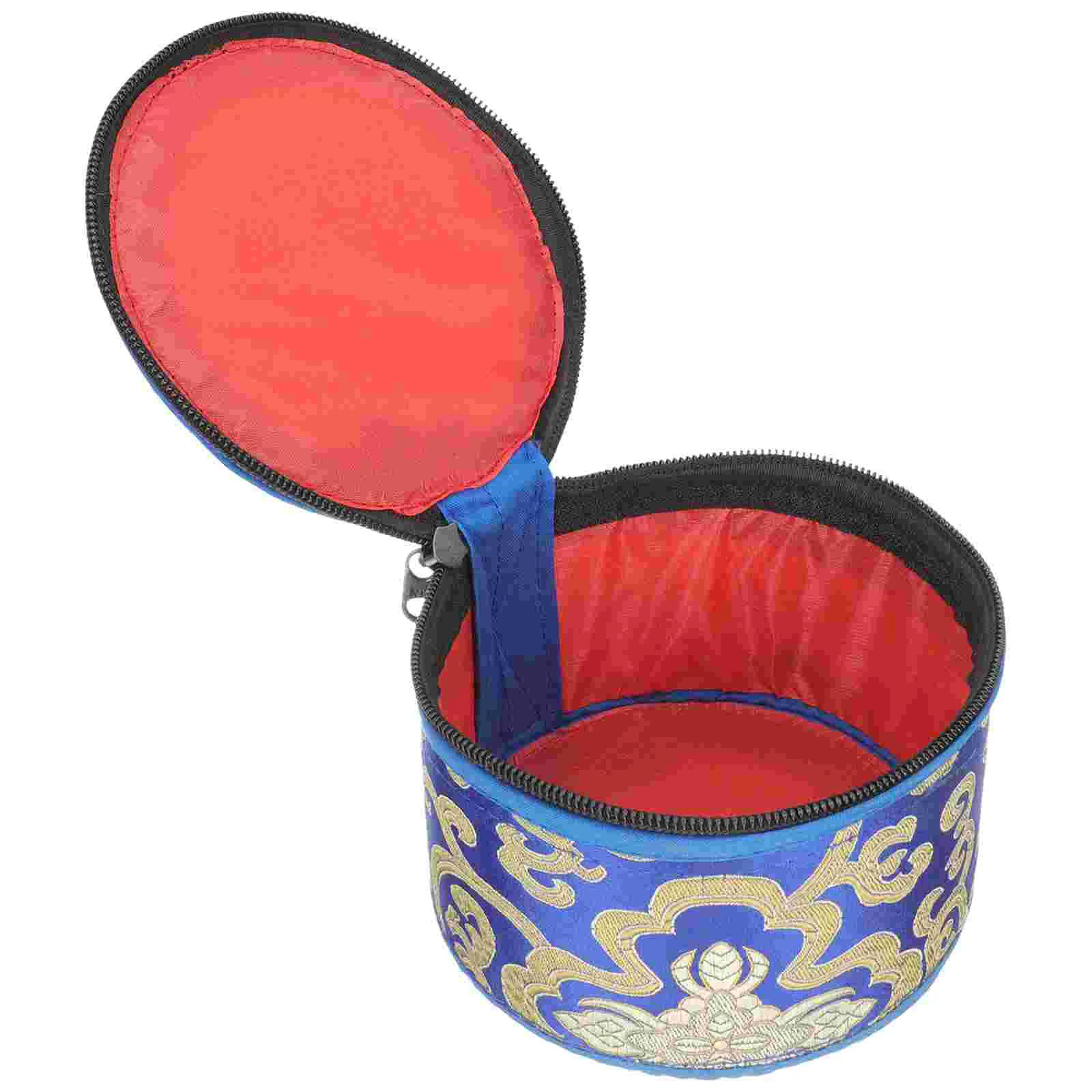 

Relaxation Bowl Tibetan Case Small Container Singing Bag Tuning Creative Cotton Meditation