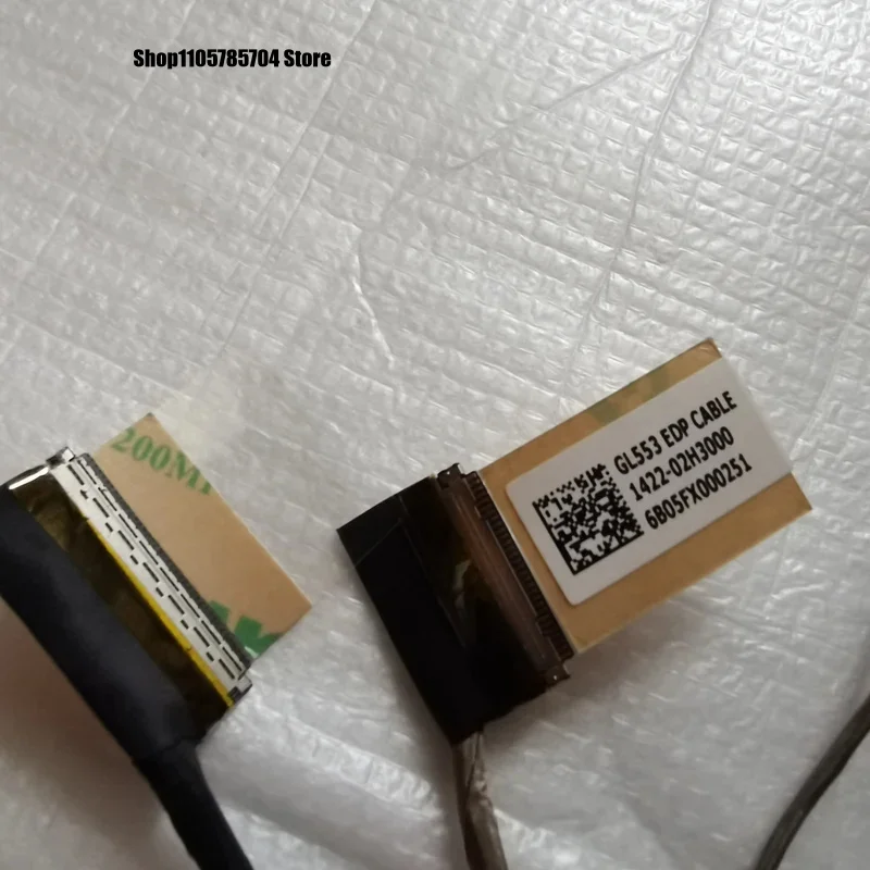 DL+New laptop lcd lvds cable for ASUS ZX53VD GL553 1422-02H3000
