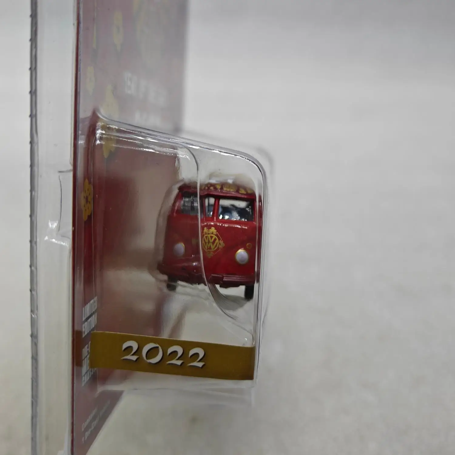 GreenLight 1:64 2022 年寅年フォルクスワーゲン バン合金車モデル高詳細子供用ギフト装飾飾りギフト