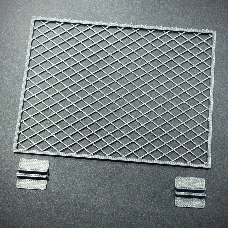 1Set 1/24 Scale Simulated Track Guardrail Protective Net with Concrete Wall Kit Landscaping Ornament for RC Mosquito Car Model