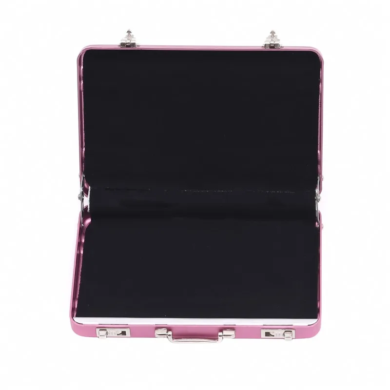 Boîte de rangement en aluminium pour carte d'identité professionnelle, porte-carte de crédit, mini valise, porte-carte bancaire, étui à bijoux, rectangle, évaluation 2024, nouveau