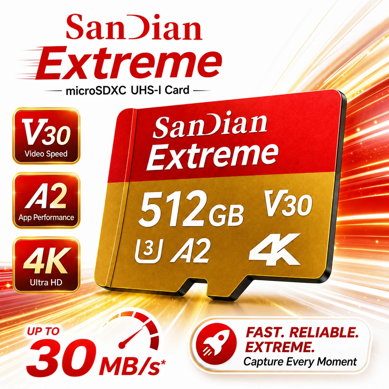 High-Speed Storge SD Card 128GB Original Micro TF Card 512GB Class 10 High Speed Transfer  for Camera/PC/Phone