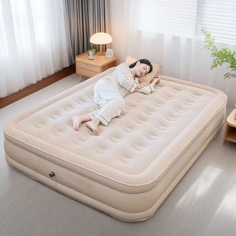 Automatic inflatable folding single floor bunk self-inflatable mattress camping sleeping mat folding household inflatable bed