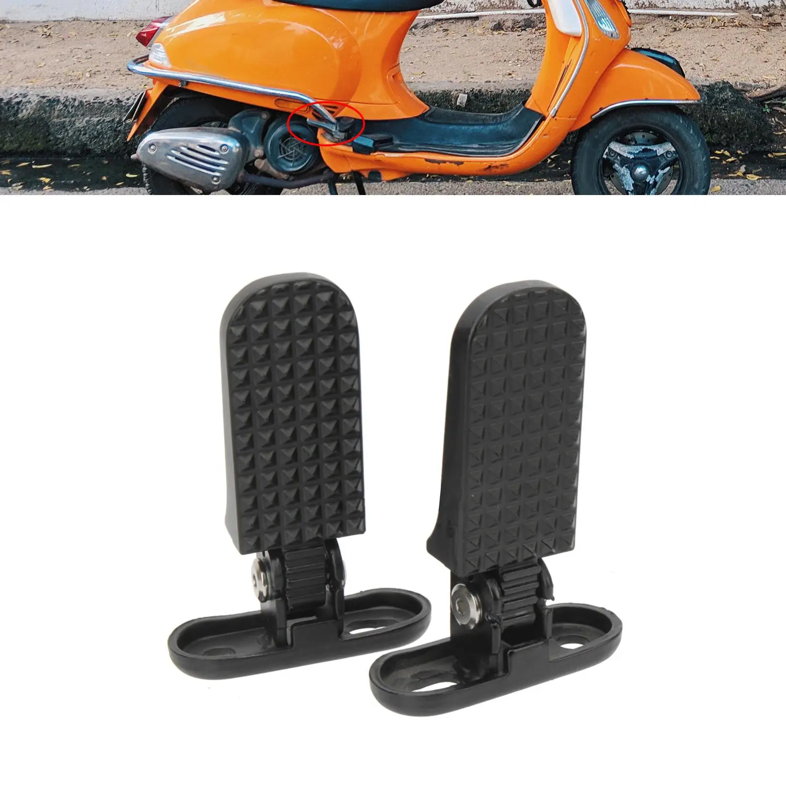 2X Bike Rear Pedals… - image