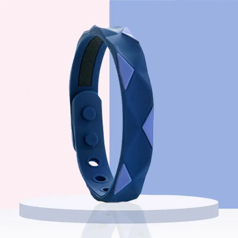 Silicone Anti-static Bracelet Wireless Anti-static Bracelet Negative Ion Silicone Sports Outdoor Radiation Bracelet 6-Hole