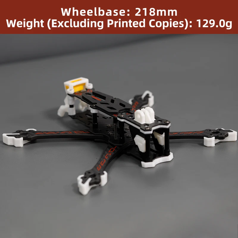 Tryingfly Shadow X5 V2 FPV Drone Frame KIT 218mm 5Inch FPV Carbon Fiber Frame For DJI O3 Air Unit RC Racing Drone Freestyle