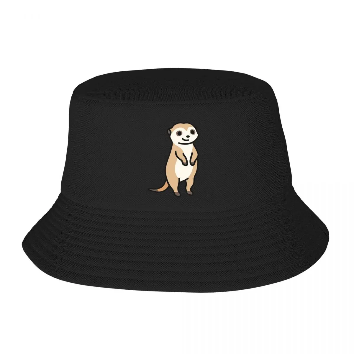 Meerkat Bucket Hats Panama Hat Children Bob Hats Cool Fisherman Hats Summer Beach Fishing Unisex Caps