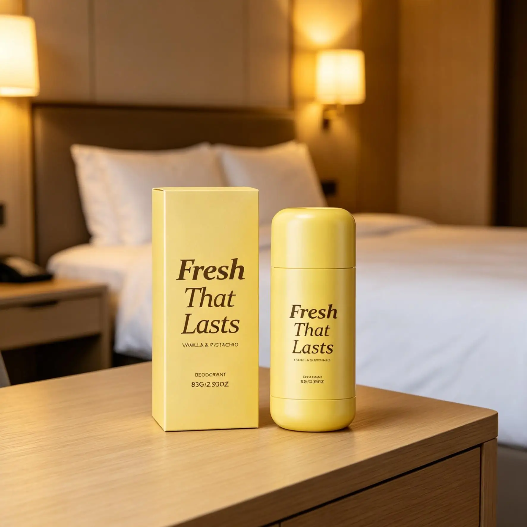 Deodoran Stick Vanilla Penghilang Bau Badan Antiperspiran Perawatan Kulit Pencerah Produk Perawatan Kulit Asam Kojic Kunyit 83g