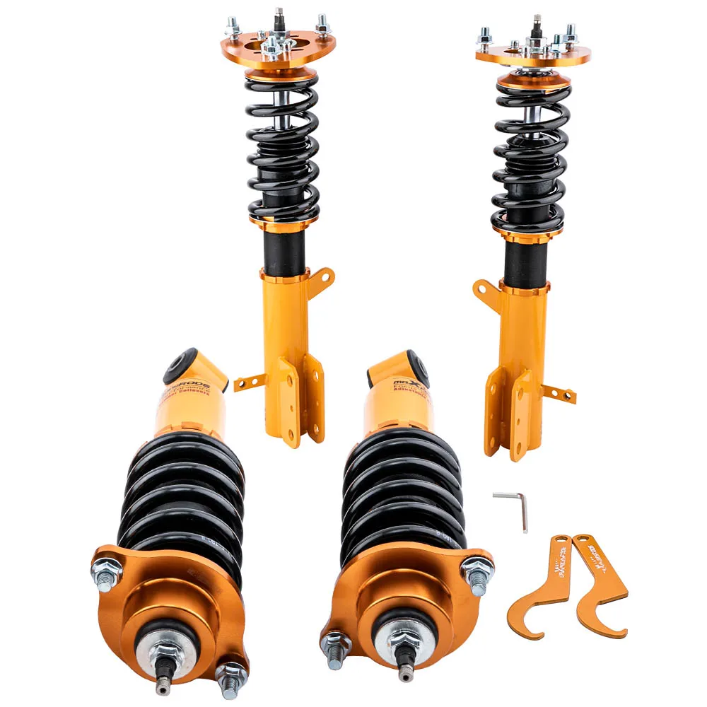 MaXpeedingrods Coilover 24 Way Damper For Dodge Caliber 07-12 Jeep Patriot 08-10 Suspension Shock Absorber Dampering Camber