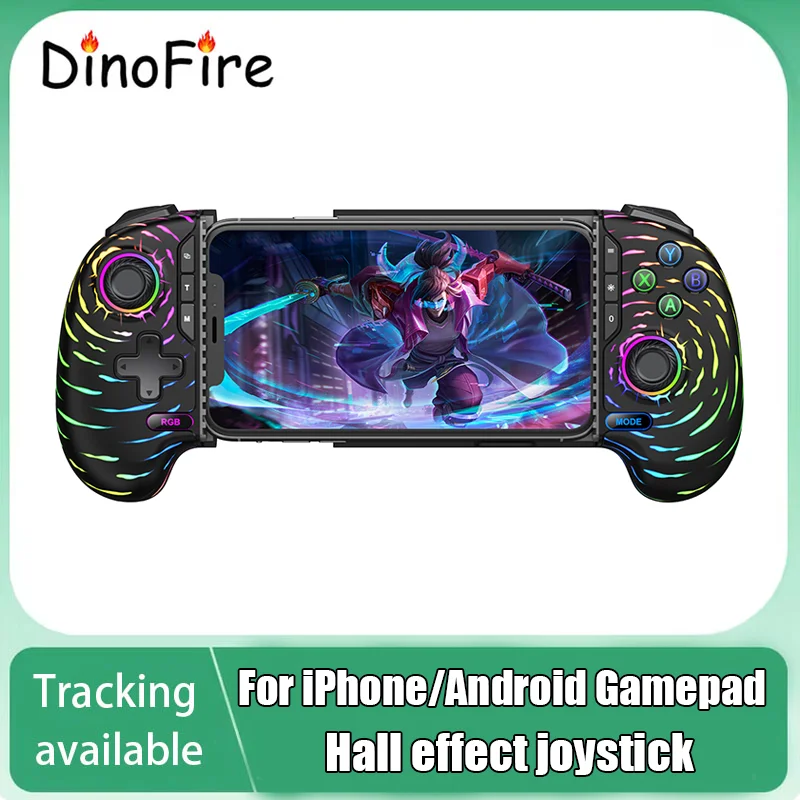 Mobile Phone Hall effect Gamepad  Cloud Gaming /Xbox Game/Android/iOS Plug and Play Gamepad with Hall Effect Joysticks