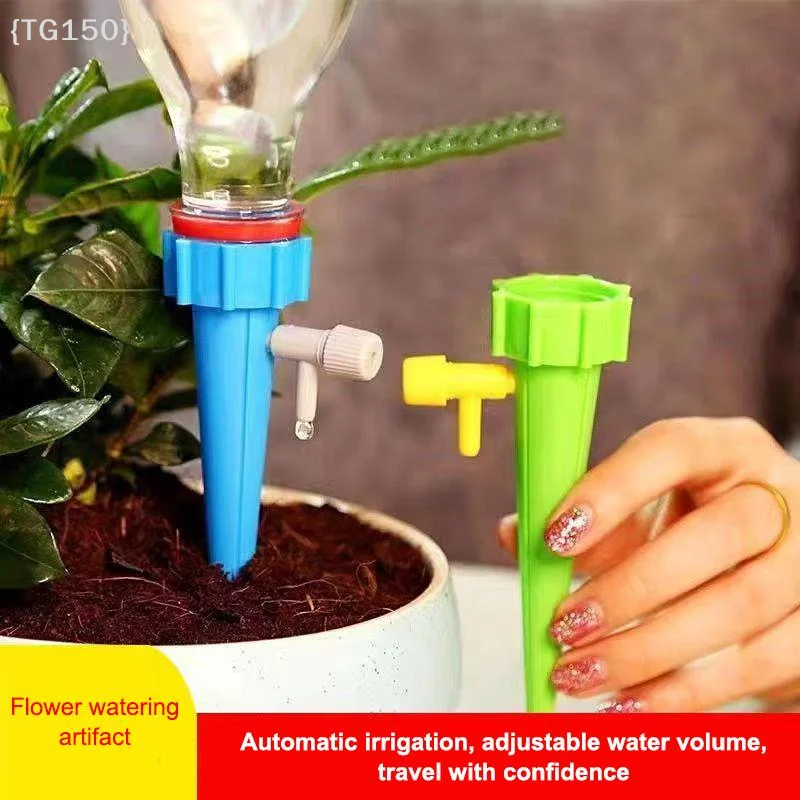 Automatic Plant Dripper Device With Adjustable Speed Garden Greenhouse Self Watering Spike Flower Garden Drip Irrigation System