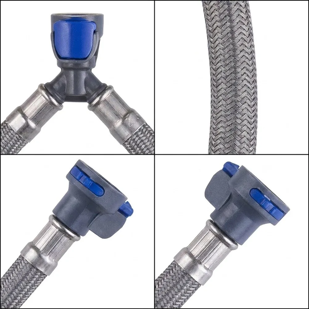 16 Inches Faucet Hose Replacement for Quick Connect Faucet Hose Garden Water Connector for Quick Lock Coupling Wear Resistant