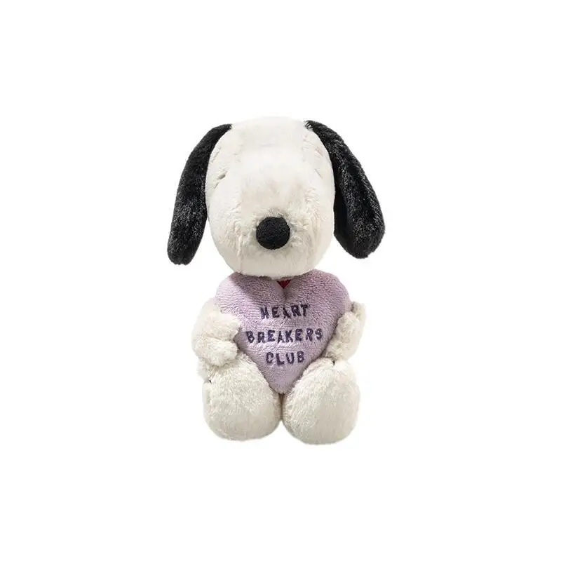 Snoopy Plush Doll Cute Cartoon Dog Stuffed Figure Soft Plush Toy Decor Ornament Ideal Birthday Present Holiday Gift Home Decor