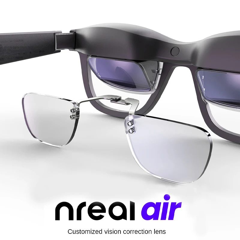 Xreal Nreal Air Air2 Air2 Pro Myopia Lens Custom Degree Smart AR Glasses Aspheric Resin Anti-Blue Light Lenses Anti-Radiation