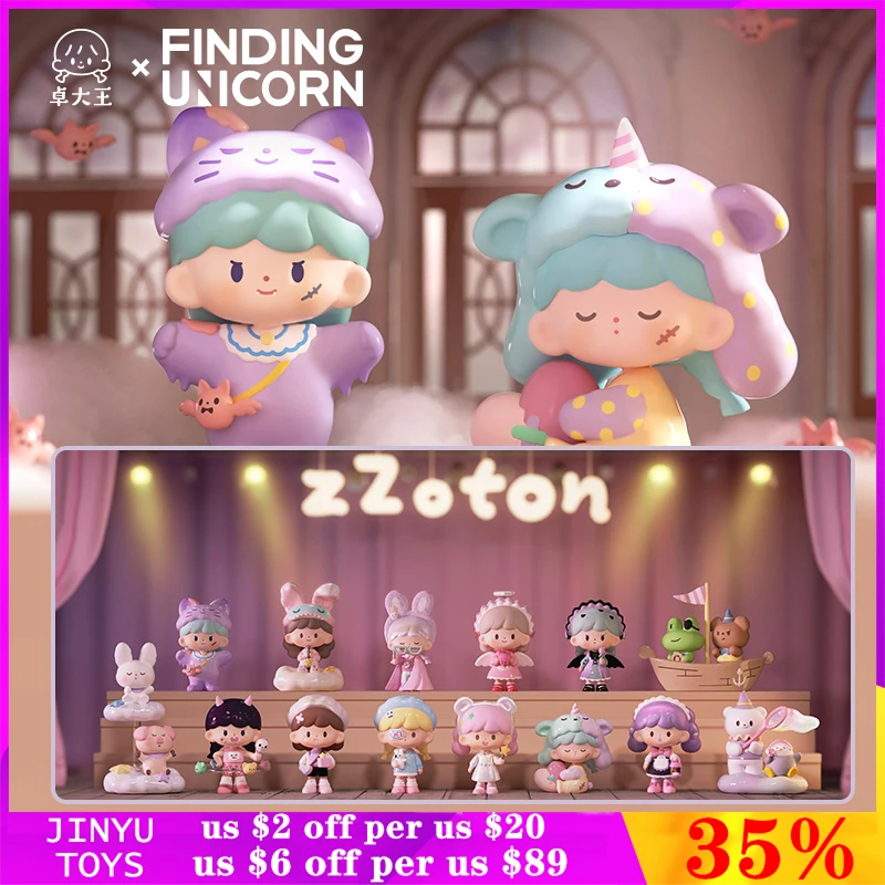 Original F.UN zZoton DREAMY STAGE Series Blind Box Kawaii Dolls Action Figure Collectible Girls Toys Birthday Gift Desktop Model