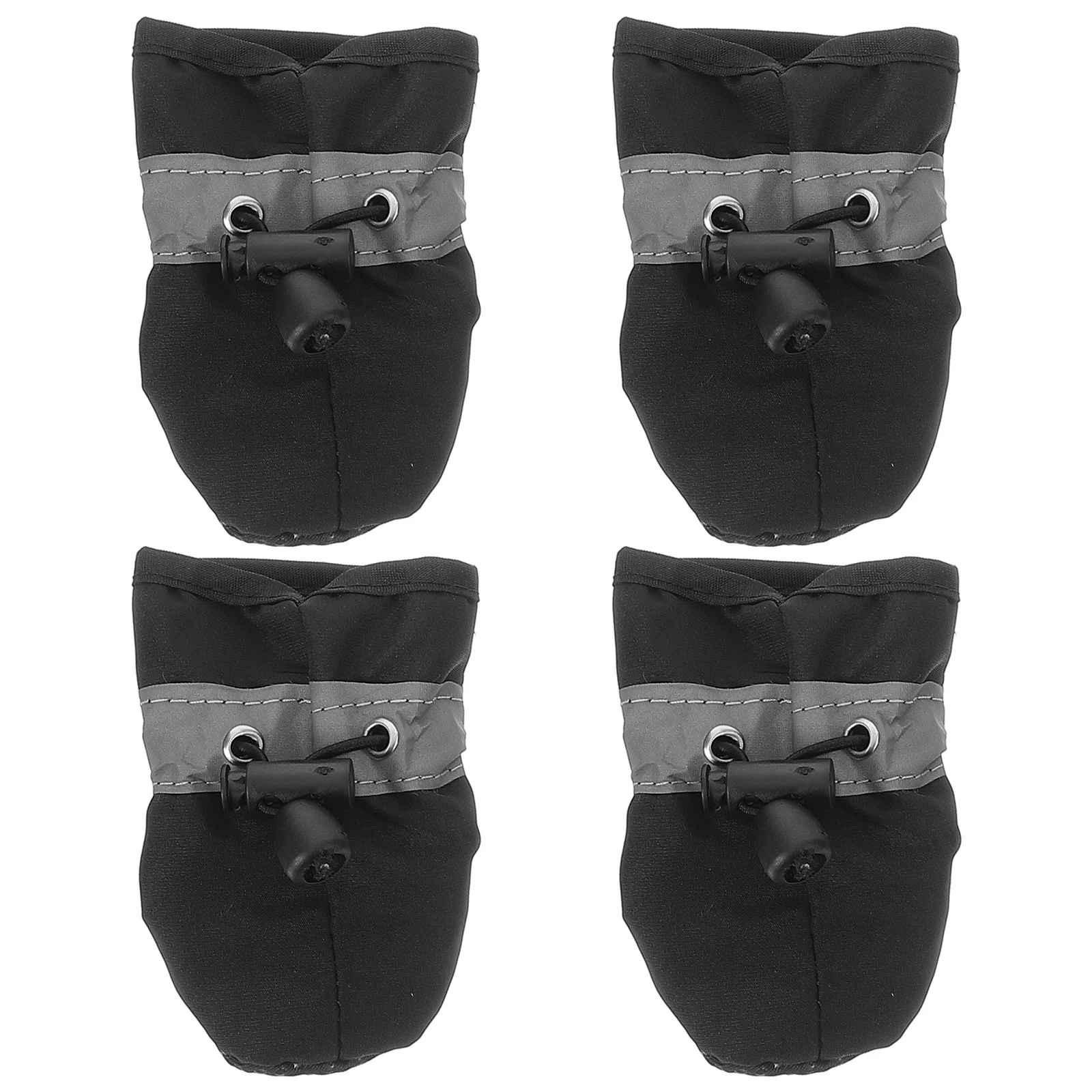 

4Pcs Non Slip Dog Shoes Protective Soft Sole Booties for Indoor Outdoor Use Breathable Weather Resistant Paws Safety for Medium