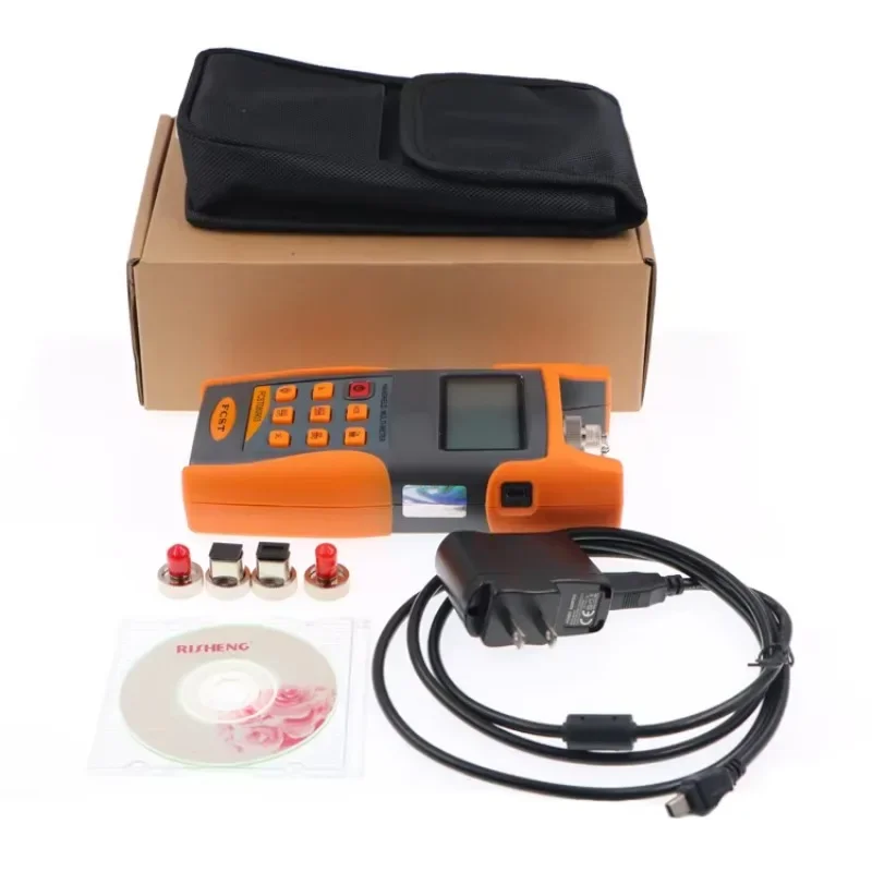 FCST080903 Handheld Power Meter and Light Source All In One Fiber Optic Multimeter For Telecom Network Testing