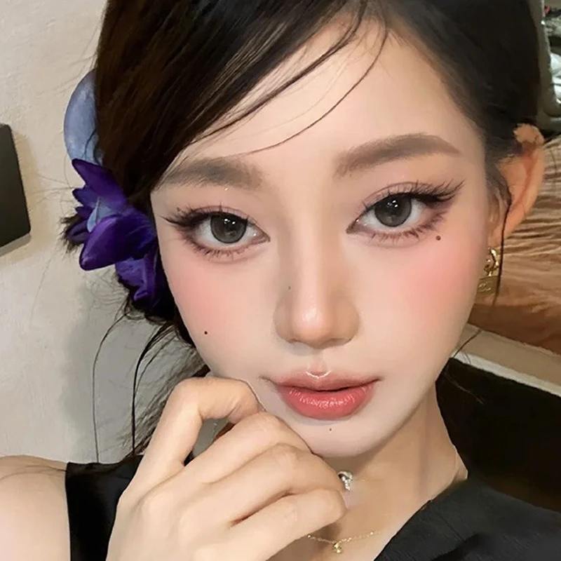 Ciglia di volpe Ciglia finte con angoli esterni estesi Strisce di ciglia Terrier nere Ciglia finte finte Ciglia Manga