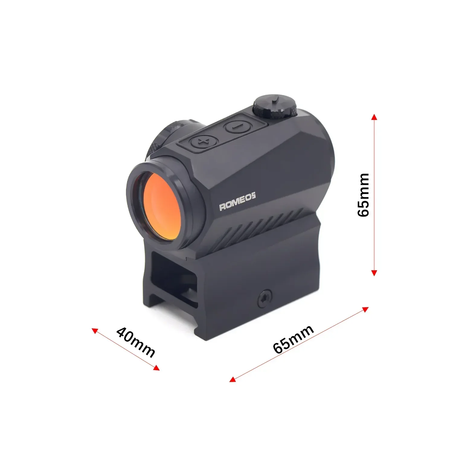 Original Romeo5 1x20mm Compact 2 Moa Tactical Red Dot Sight Airsoft Riflescope Hunting Scope with Motion Activated-SOR52001