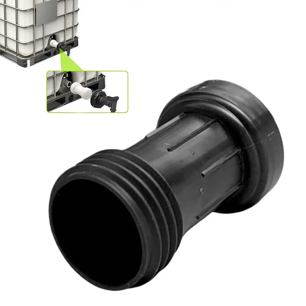 Water Outlet Extension Pipe Drainage Extension Pipe Garden Water Connector,60mm Coarse Thread,Dust Drain Tube Discharge Adapter