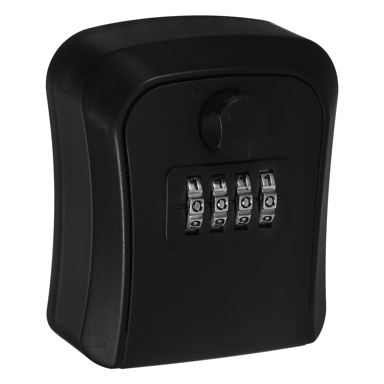 Key Lock Box ABS Material Sturdy Combination Lock Box Wall Mounted Outdoor Security Safe for Spare Keys Lockers