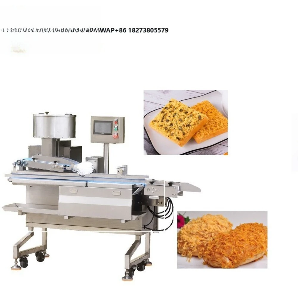 Hot Sale Breakfast Snack Pork Floss Bread Surface Spread Meat Floss Machine Commercial Baking