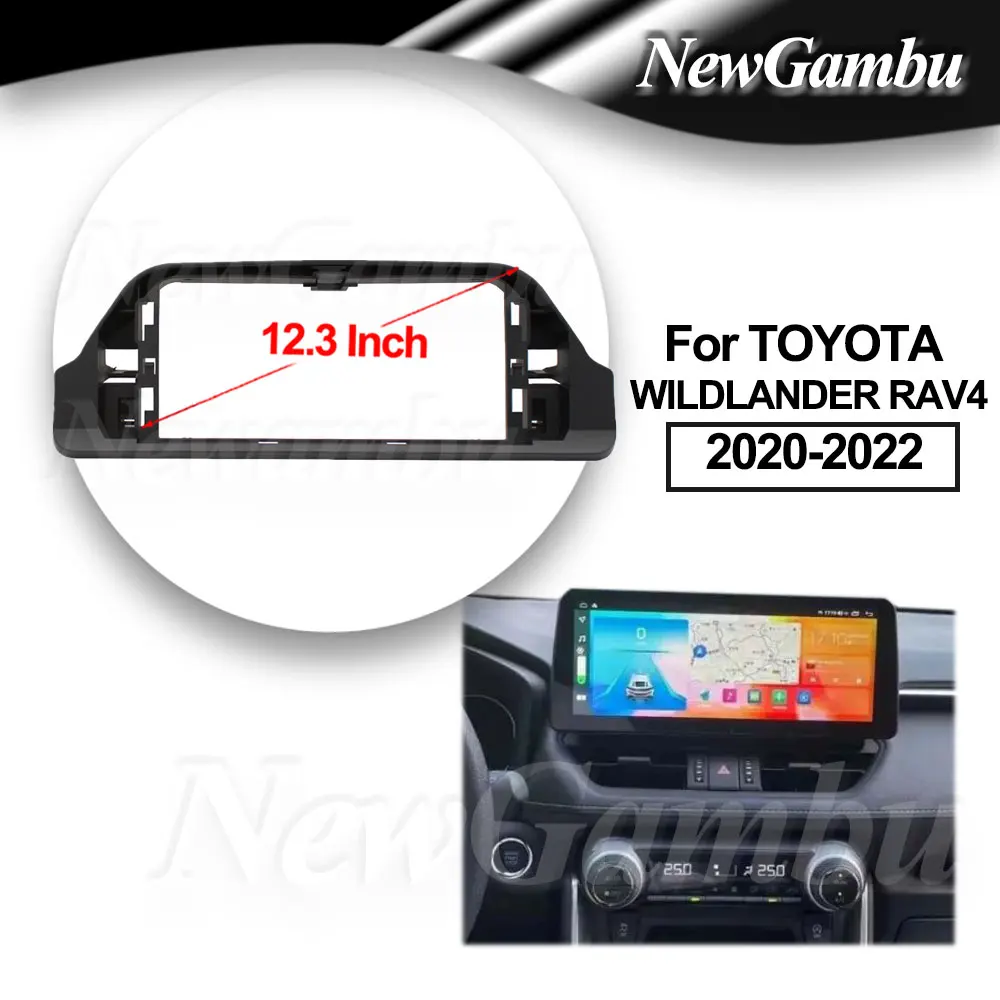 

Рамка для TOYOTA WILDLANDER RAV4 12,3-2020, 2022 дюйма, без кабеля