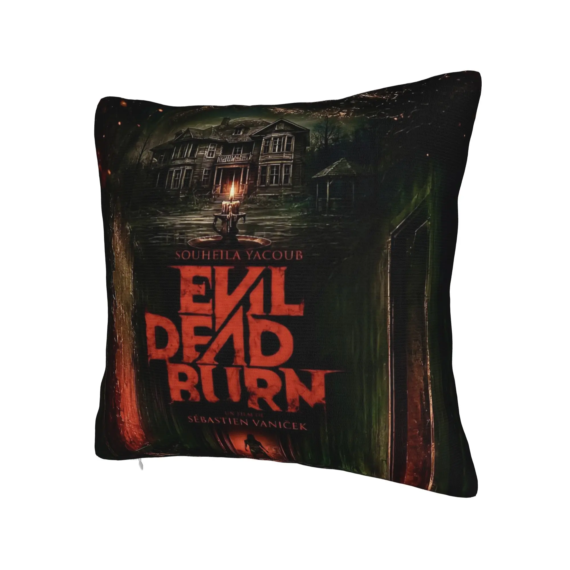 Evil Dead Burn Pillowcases Stuff Soft Cushion Cover Decorative  Throw Pillow Case Cover Sofa Multiple Sizes