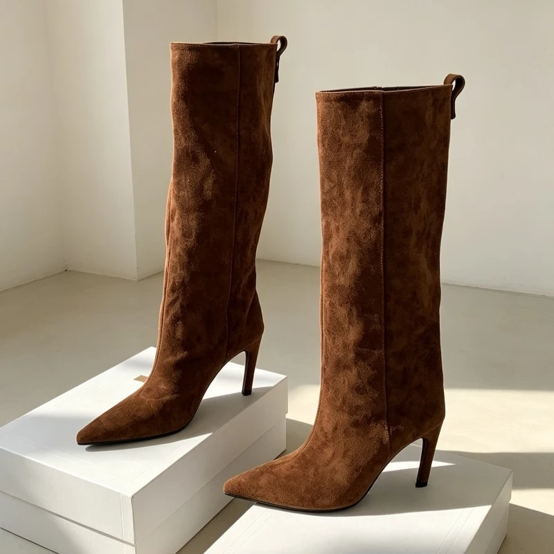suedes-winter-pointed-toe-women-high-boots-stitching-details-designer-boots-autumn-straight-tube-long-women-boots-botas-feminina