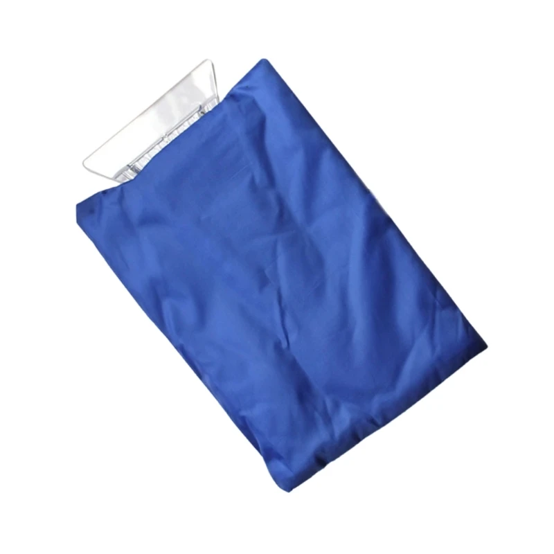 Alat Penghilang Embun Beku Kaca Jendela Sekop Salju Pengikis dengan Pegangan Ergonomis untuk Penggunaan Penyimpanan,