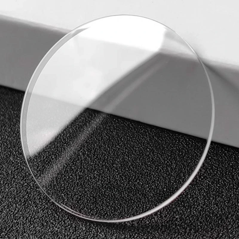 Double Domed Mineral Watch Glass 2.0mm Thickness Round Crystal 39mm-45mm Diameter Curved Len for Watch Repair YZC605