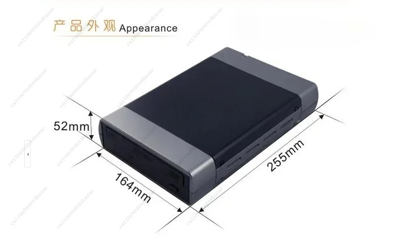For Chuangqi 525QSU3E USB3.0 SATA Optical Drive Case, Convert Desktop Internal Drive To External, Supports Blu-ray Reading