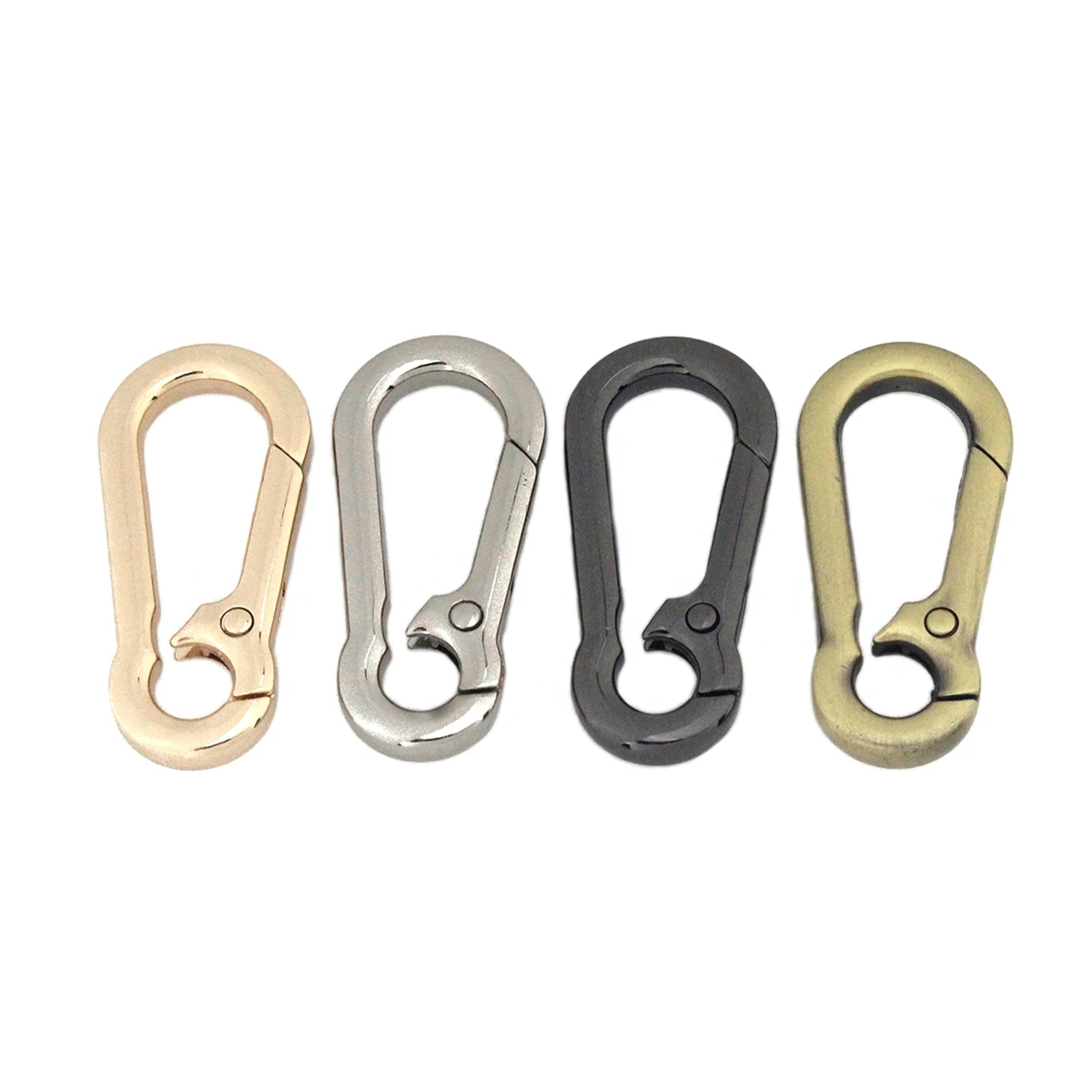 1pcs Metal Snap Hook Fashion Bag Connector Buckle for Webbing Leather Craft Bag Strap Belt Garment Luggage DIY Accessory