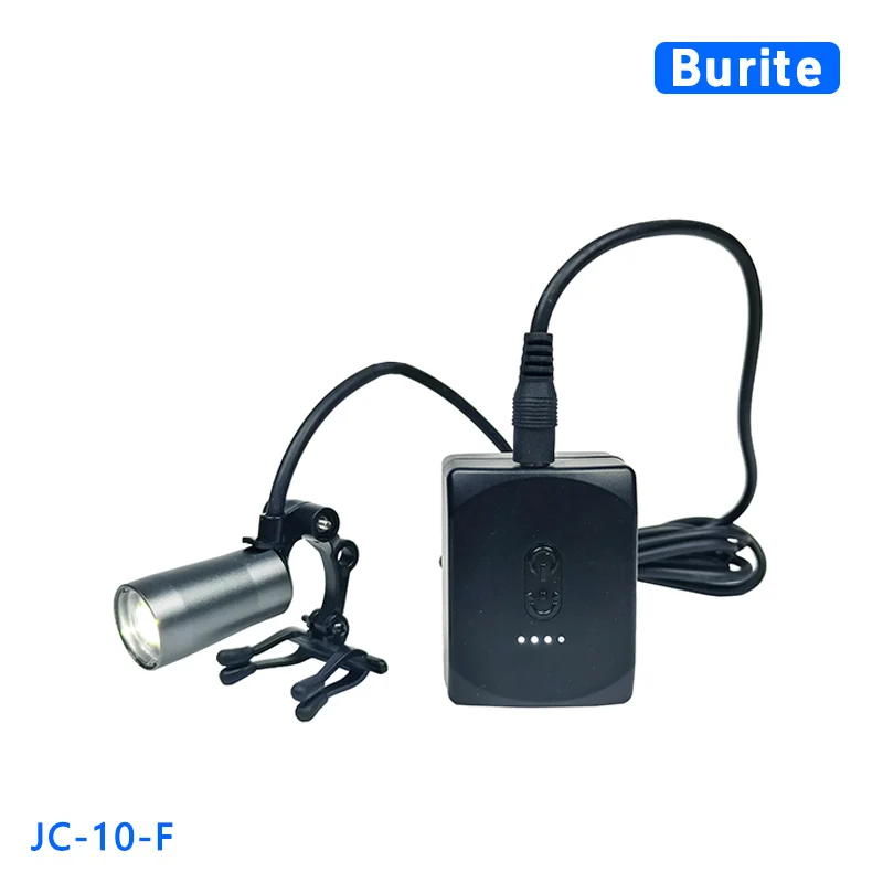 

Burite 3W Headlight Headlamp with Filter surgical surgeon Loupes Lab Use Belt Clip Style headlamps for Dentist Pet Doctor