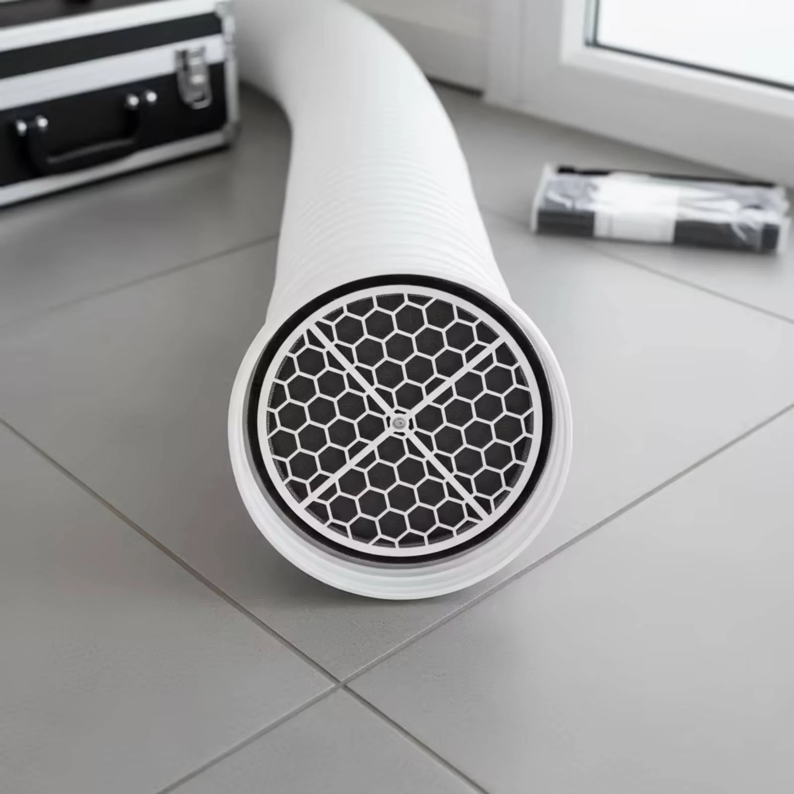 Air Conditioner Exhaust Screen Compact Ventilation Accessory Hardware for Window Connection