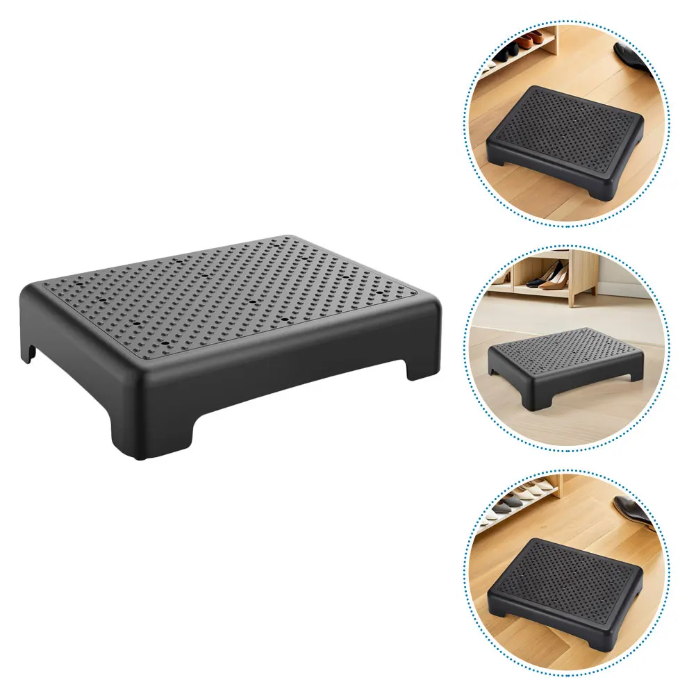 

Round Step Stool For Elderly Non-Slip Portable Small Foot Stool Bathroom Bedroom Living Room Use Compact Light Toddler