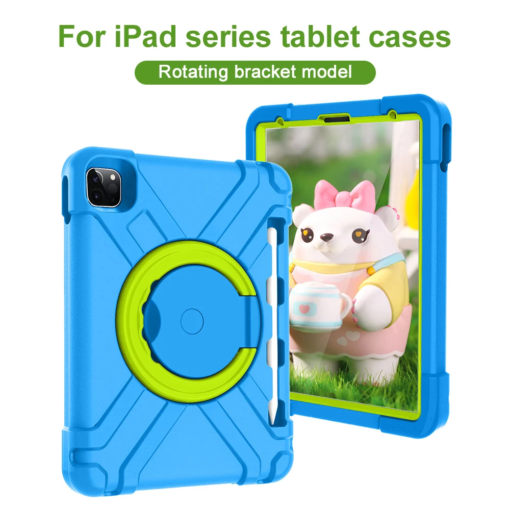 Rotation Stand Tablet Case For iPad Pro 11 10.5 Air 5 4 3 2 1 iPad 9.7 10.5