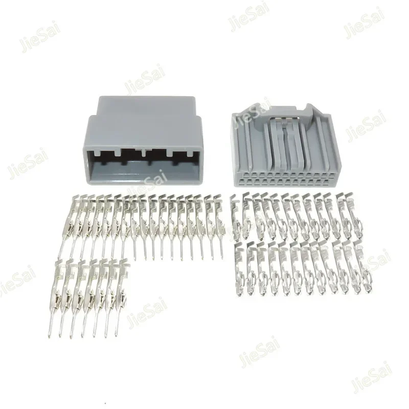 24 Pin Automotive Car CD Player Plug Power Speaker Wire Socket Auto Plug MX34024SF1 MX34024PF1 For Honda CRV Civic