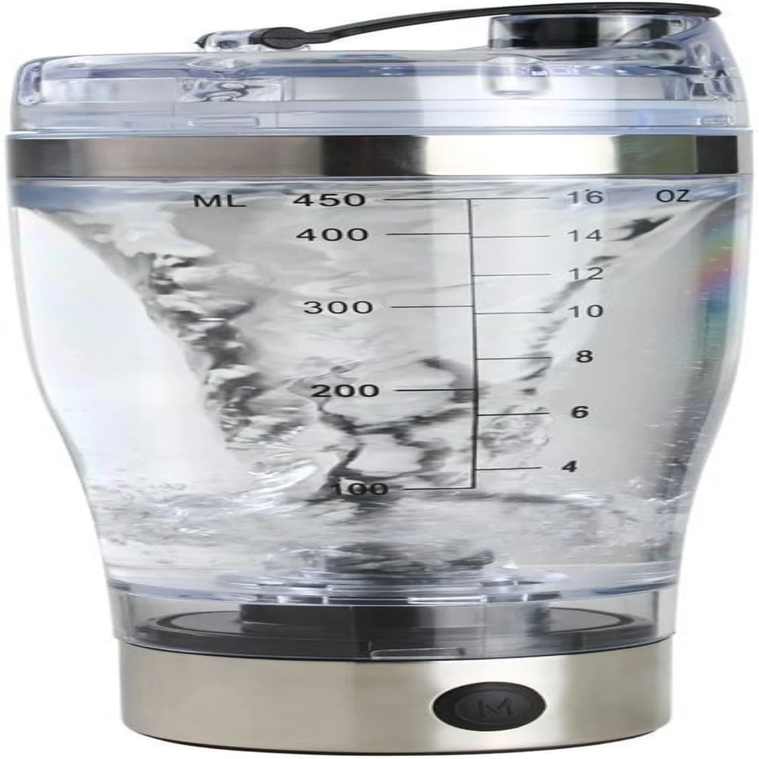 زجاجة خلاط بروتين ذكية محسنة 450 مل مع تصميم قابل للفصل وكوب خلاط مجاني - تورنا ذكي