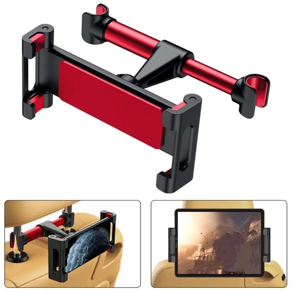 Car Rear Pillow Phone Holder Tablet Car Stand Seat Rear Headrest Mounting Brackets for Phone Mini Tablet 4-11 Inch