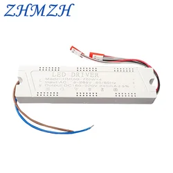 ZHMZH AC220V LED Driver 240mA alimentatore a corrente costante 40-60W * 4 50-70W * 6 50-72W * 8 trasformatore di illuminazione per lampada da soffitto