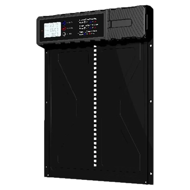 

Pet door IPX3 waterproof aluminum alloy metal display screen intelligent timing lifting automatic pigeon chicken house door