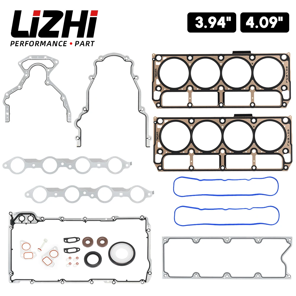 

New For LS Gasket Set Kit & LS9 Head Gaskets For LS1/LS6/LQ4/LQ9/4.8L/5.3L/5.7L/6.0L/6.2L