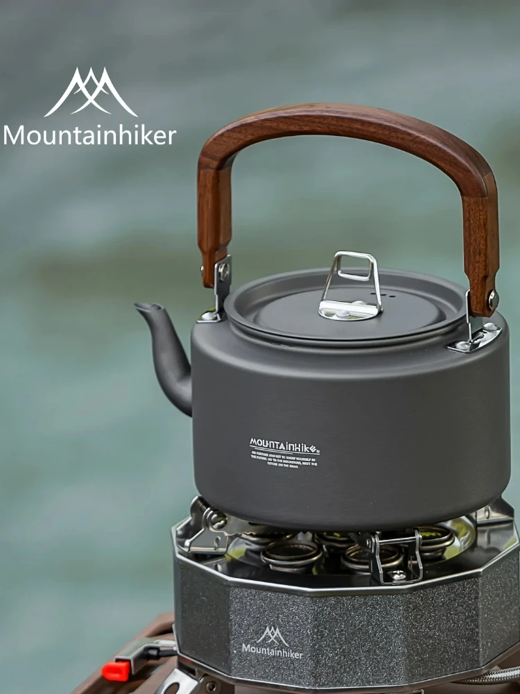 

Походный чайник MOUNTAINHIKER с прочной деревянной ручкой, легкий, из алюминиевого сплава, для активного отдыха и походов