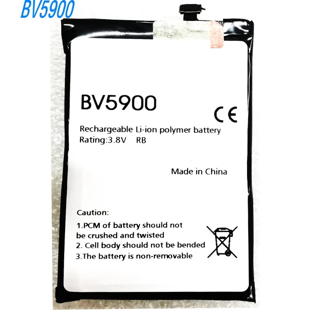 

3.8V 5580mAh Replacement Li-ion Polymer Battery for Blackview Bv5900 Mobile Phone