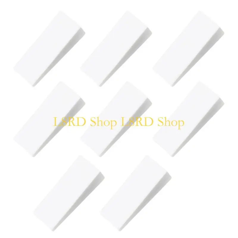 L8RD 8Pcs Art Sponges for Stamping Gel Triangled Shaped Precise Application
