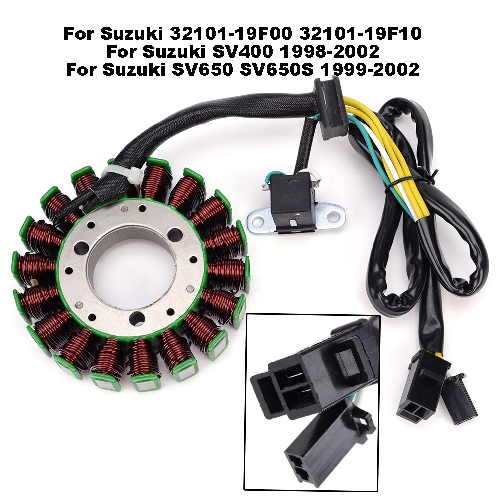 ATV Stator Coil For Suzuki SV400 SV650 SV650S LTV 700 F Twin Peaks GS750E TU250X K9 L0 L1 L2 L3 L4 L5 L6 L7 L8 L9 GS1100 GS1150E